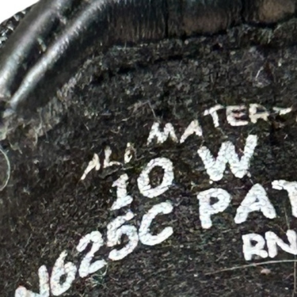 Capezio Girls Shuffle Tap Shoes – Size 10W – Black Leather – Pre-Loved - Picture 9 of 9